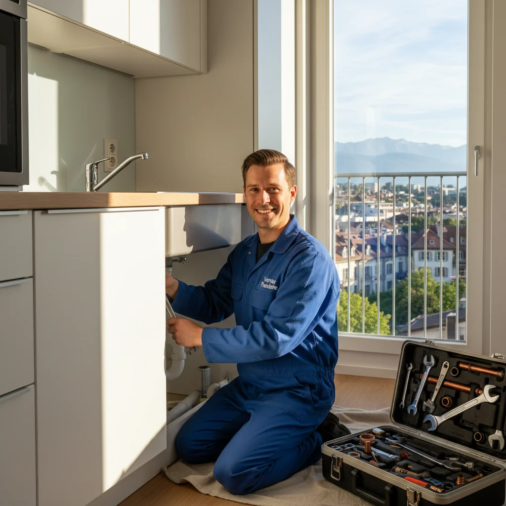 Plombier d'urgence à Vernier - canton de Genève
